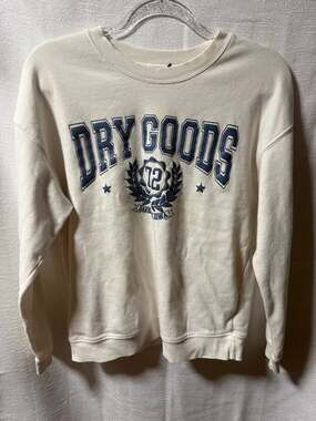 Dry Goods Dave Iowa Vintage Style Graphic Crewneck Sweatshirt